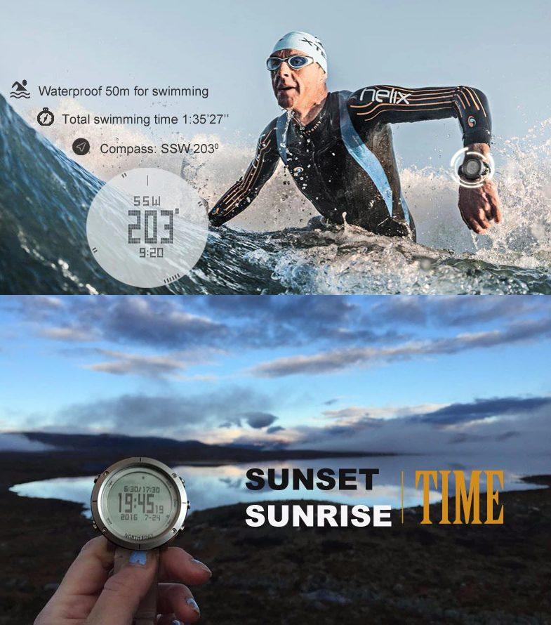 Tough Mens Outdoor Sports Digital Watch