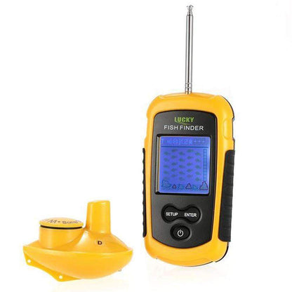 Portable Wireless Fish Locator - Easy Fish Detection - Halri