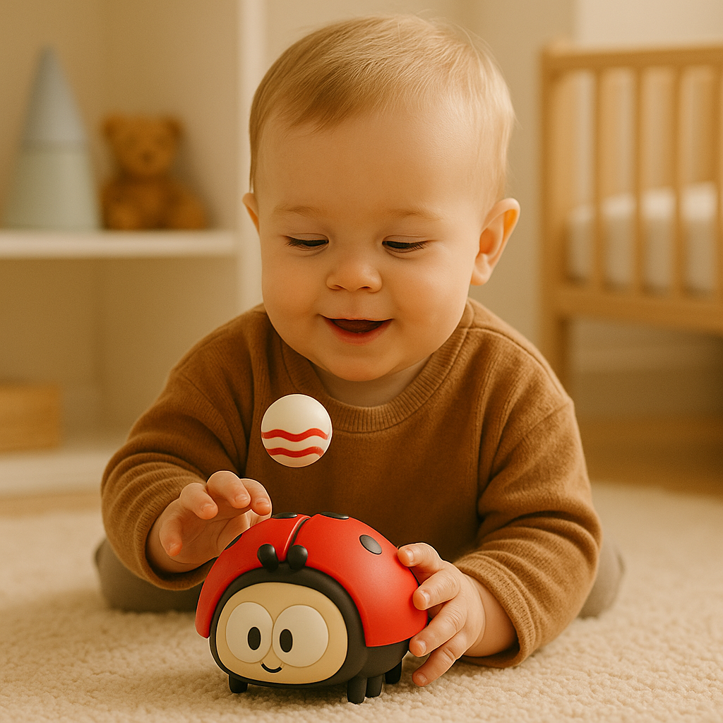 Colorful Baby Water Ladybug Play Toy - Halri