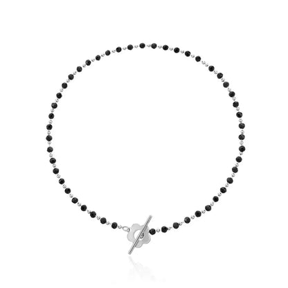 Delicate Flower Pendant Chain Necklace