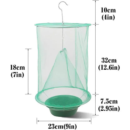 Natural Outdoor Fly Catcher | Safe, Chemical-Free & Reusable Trap