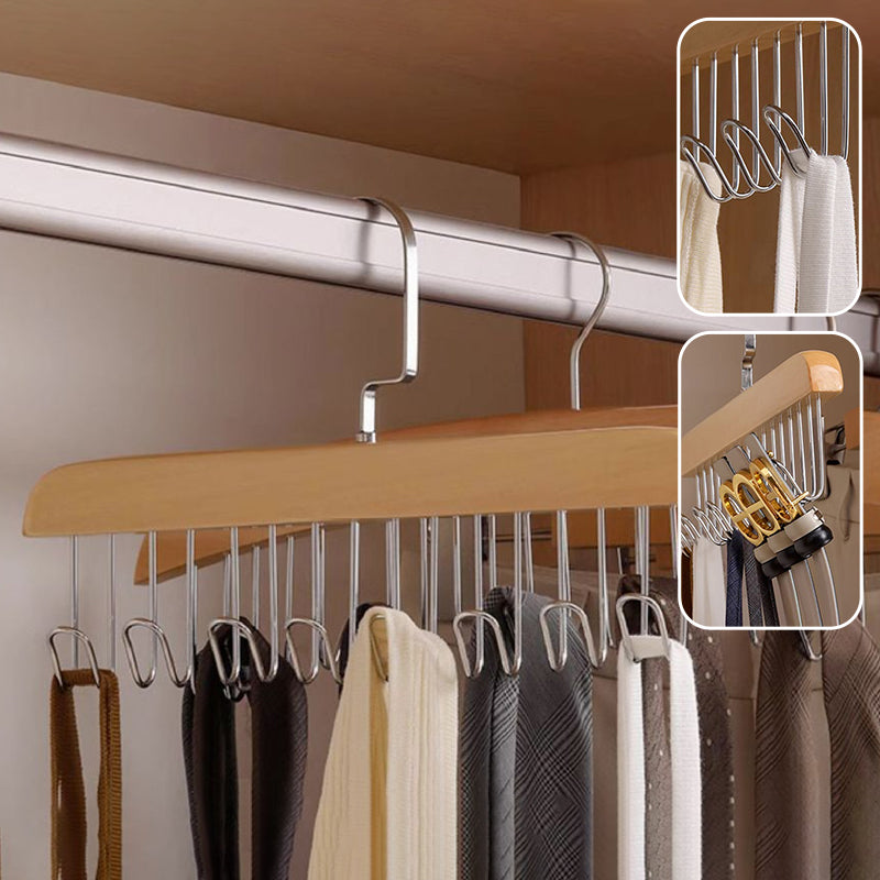 Stable Closet Organizer with Multiple Hooks - Halri
