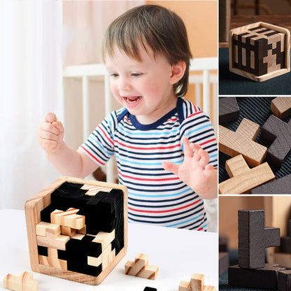 Smart Wood Puzzle Brain Teaser Game