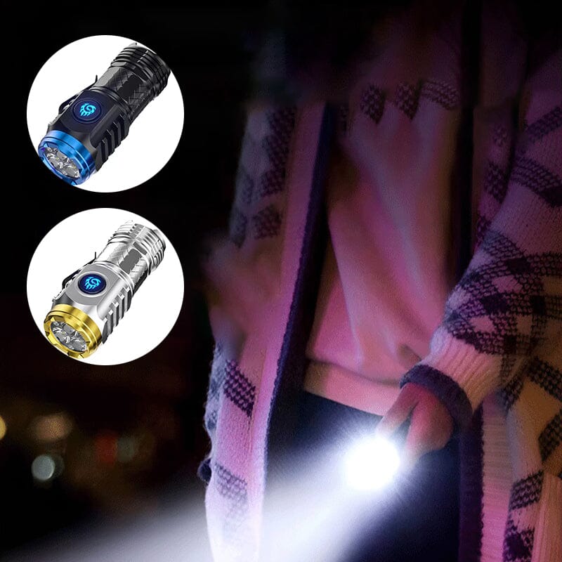 Compact 3 LED Mini Power Flashlight