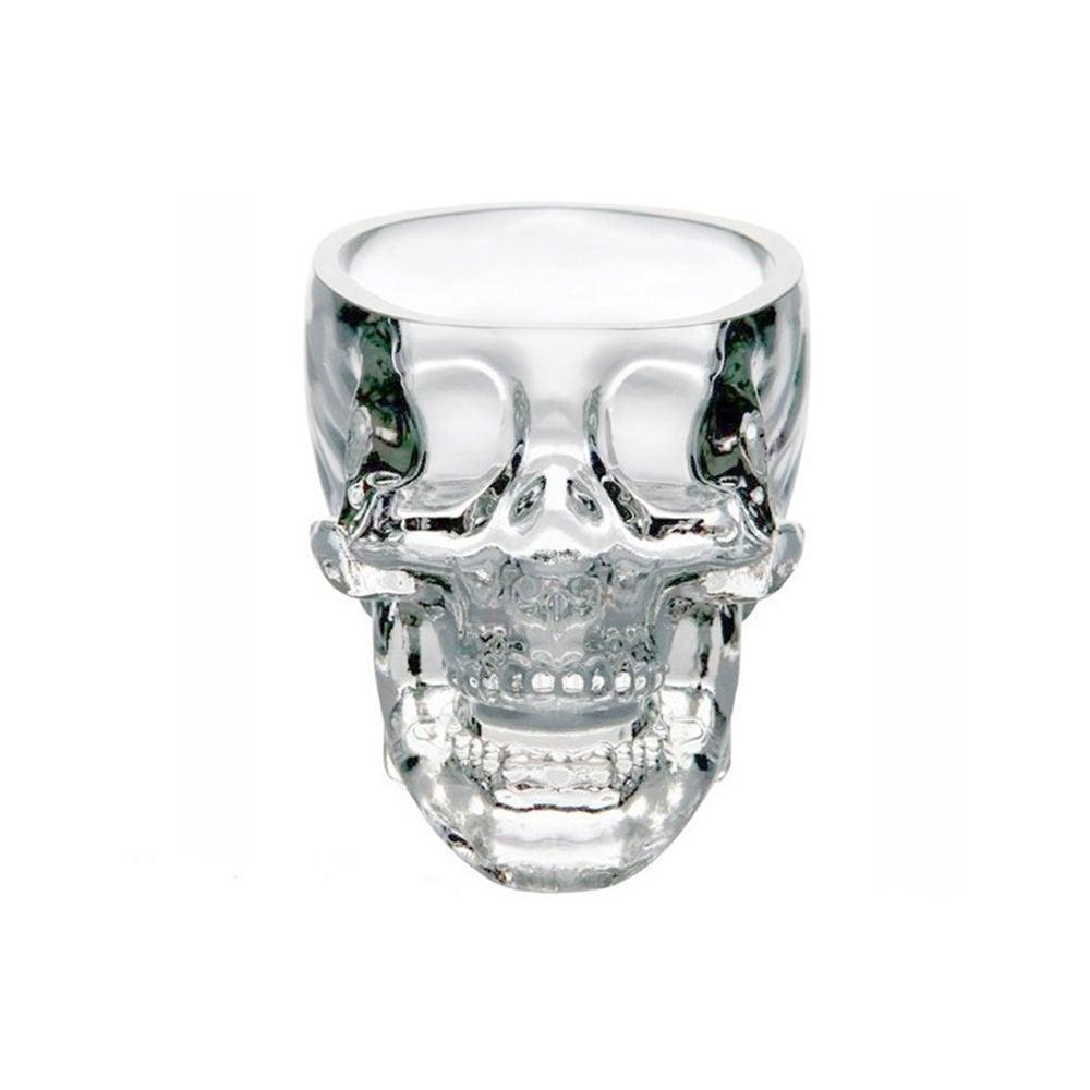 Edgy Skull Head Wine Glass for Whisky Lovers - Halri