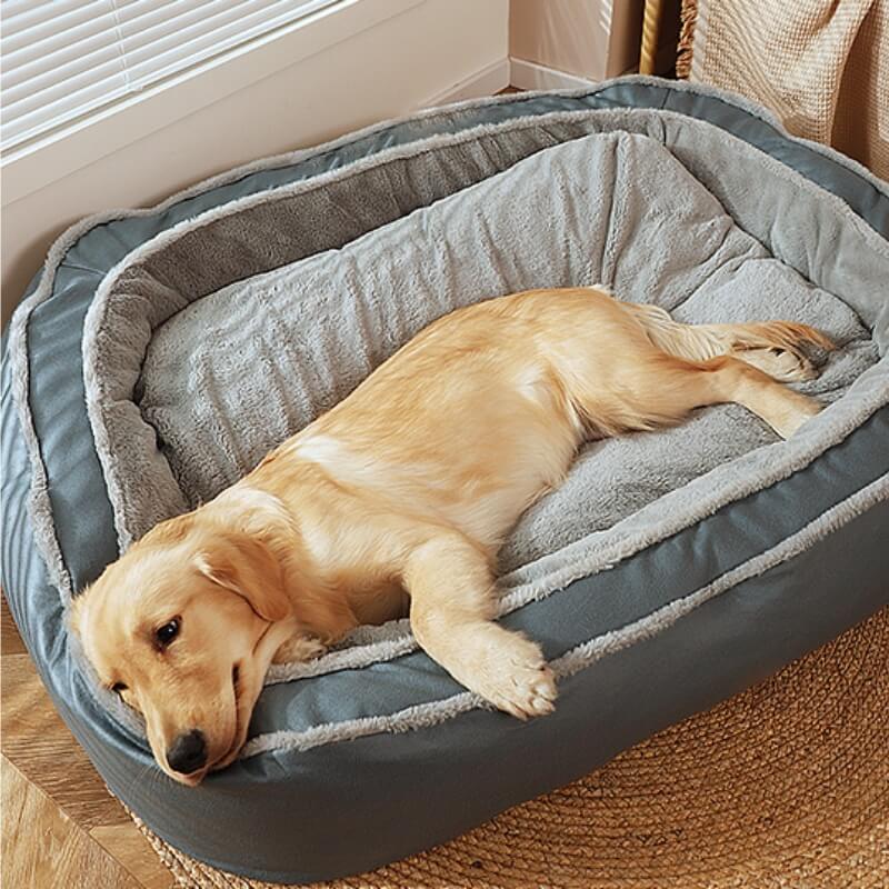 Plush Comfortable Orthopedic Pet Bed