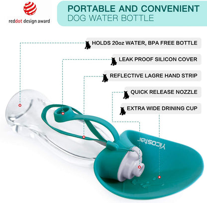 Compact Dog Travel Water Bottle
