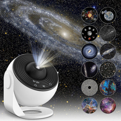 Cosmic Night Light Star Projector Lamp