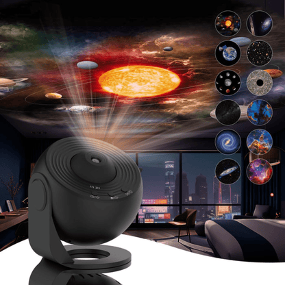 Nightsky Star Projector with Galaxy Discs and Auto Shut Off
