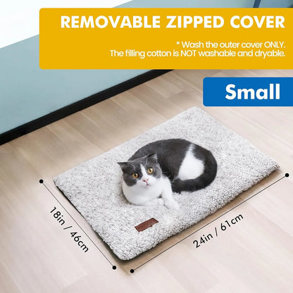 Cozy Heated Cat Bed | Warm Thermal Pet Mat