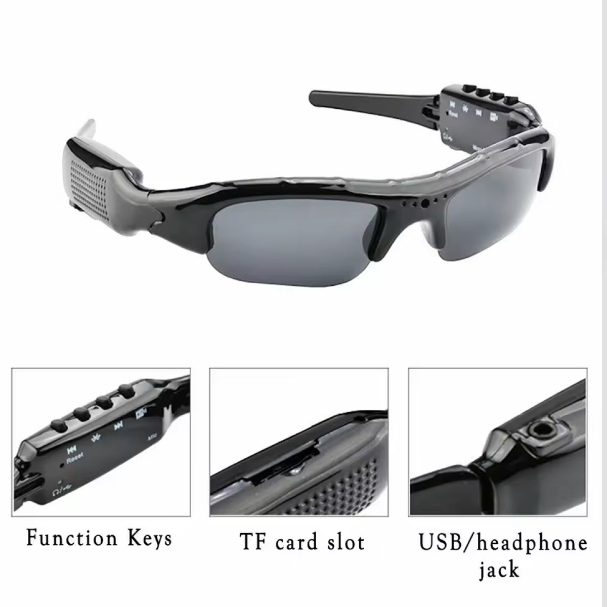 HD Video Camera Sunglasses