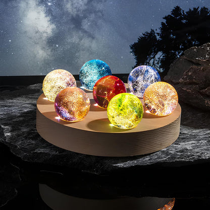 Colorful Glow in Dark Crystal Balls