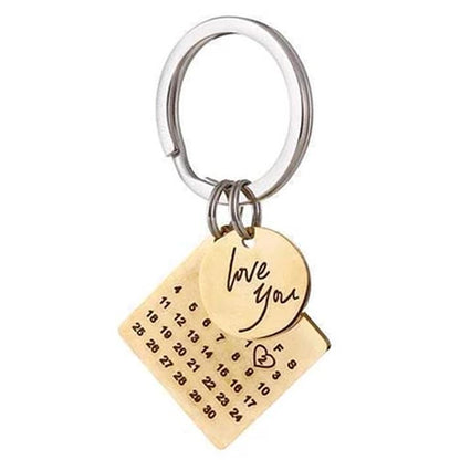 Compact Daily Planner Keychain - Halri