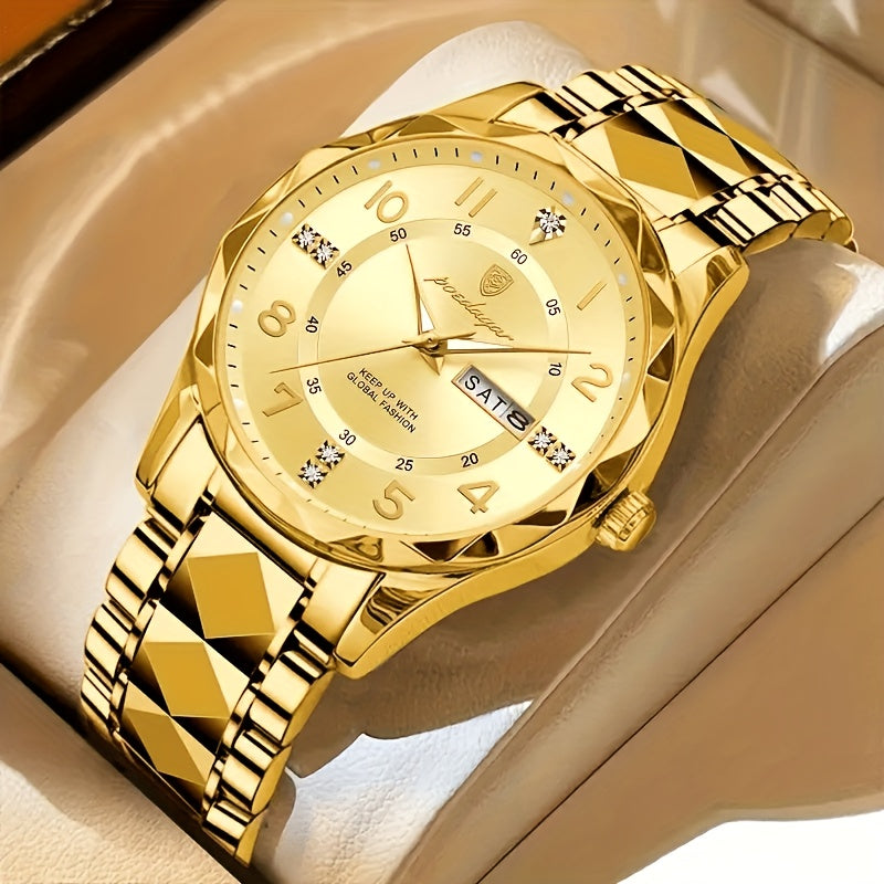 Rugged Waterproof Fitness Watch for Men