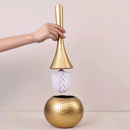 Luxury Toilet Brush with Chrome Plated Handle - Halri