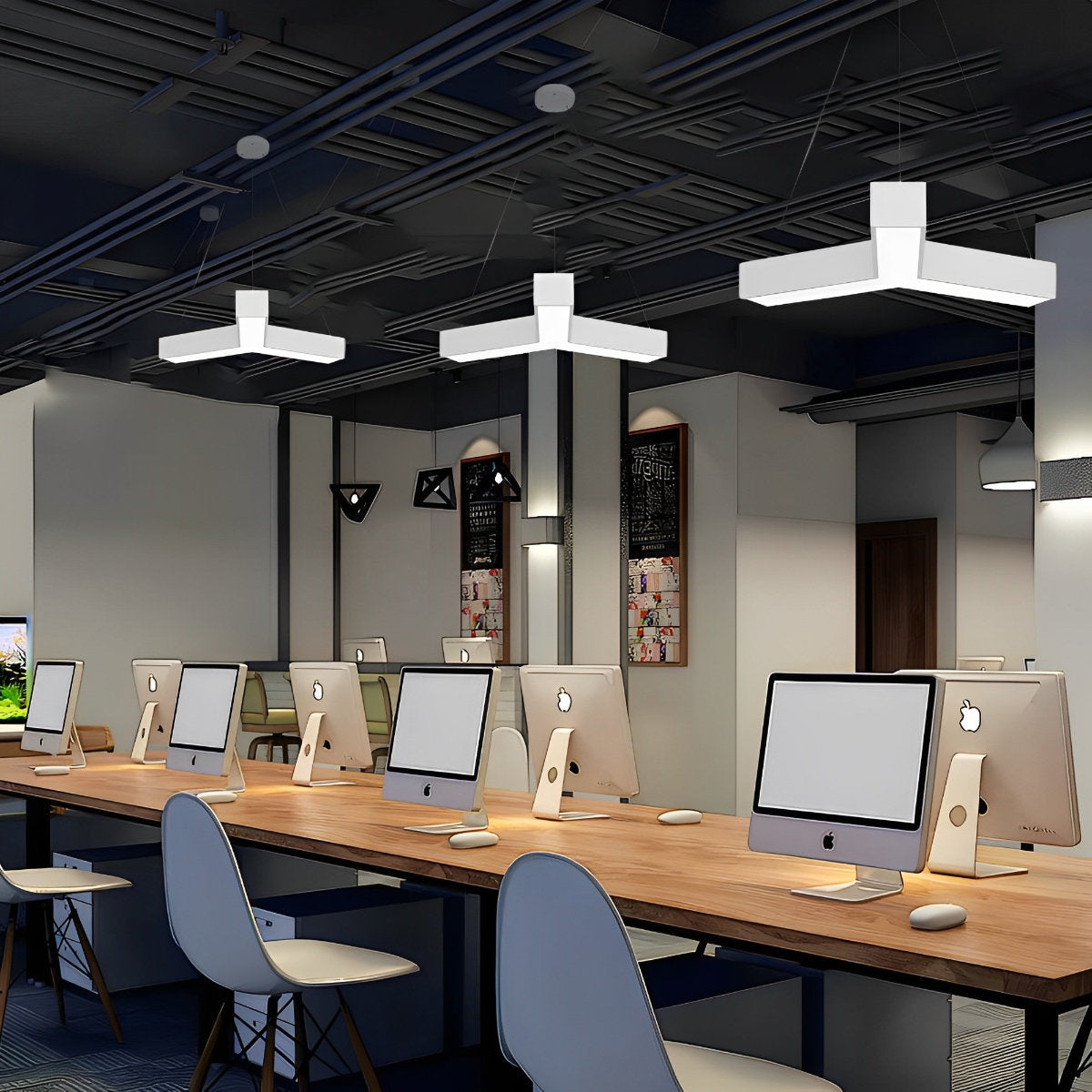 Stylish Contemporary Geometric LED Ceiling Light Fixture
