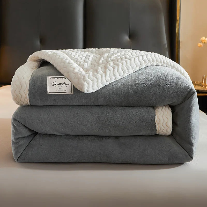 Soft Plush Fleece Throw Blanket