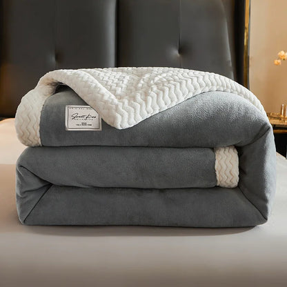 Soft Plush Fleece Throw Blanket