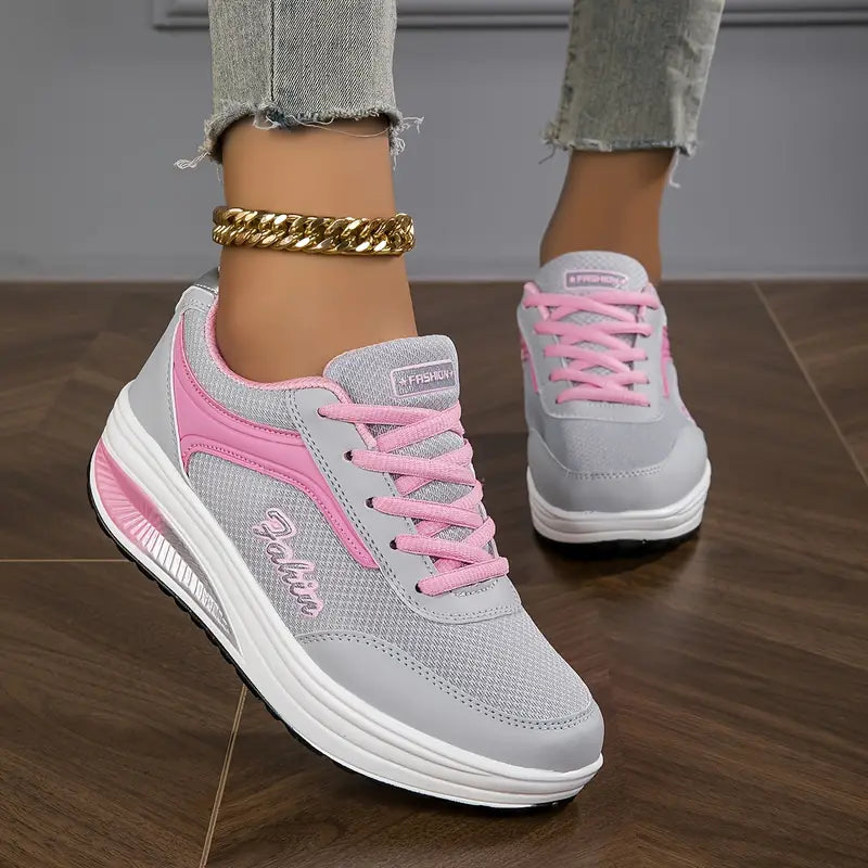 Lightweight Women's Breathable Cushion Sneakers - Halri
