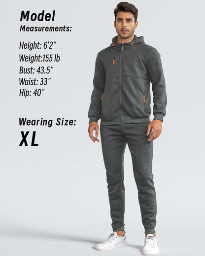 Soft Mens Athletic Jogger Suit