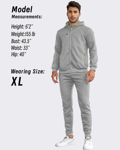 Soft Mens Athletic Jogger Suit