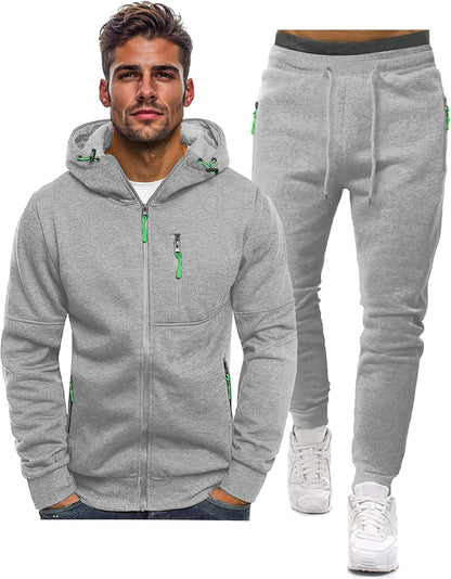 Soft Mens Athletic Jogger Suit