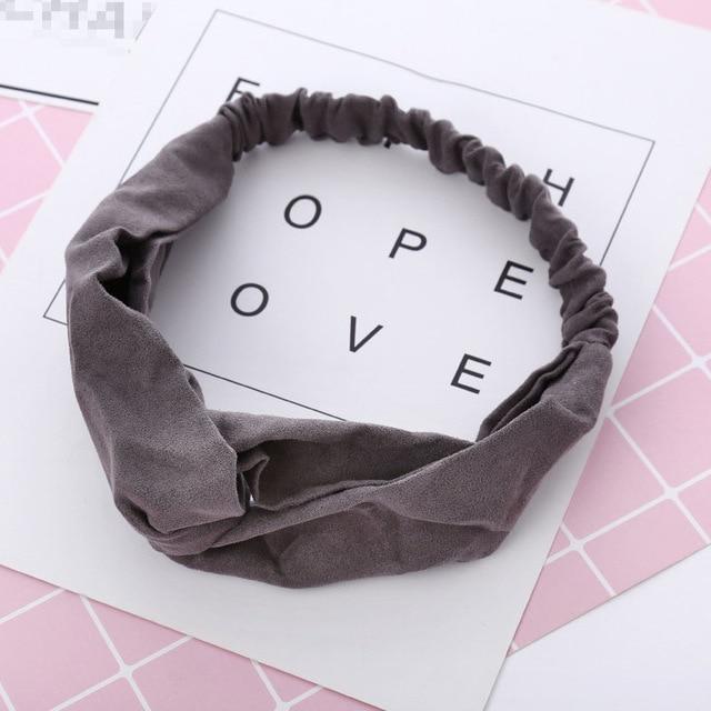 Classic Braided Suede Hairband