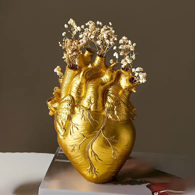 Halri | Greek Inspired Heart-Shaped Vase - Elena