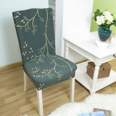 Washable Fabric Dining Chair Slipcover