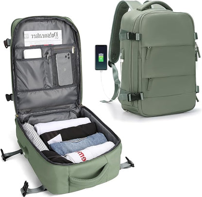 Tough Travel Backpack with USB Charger