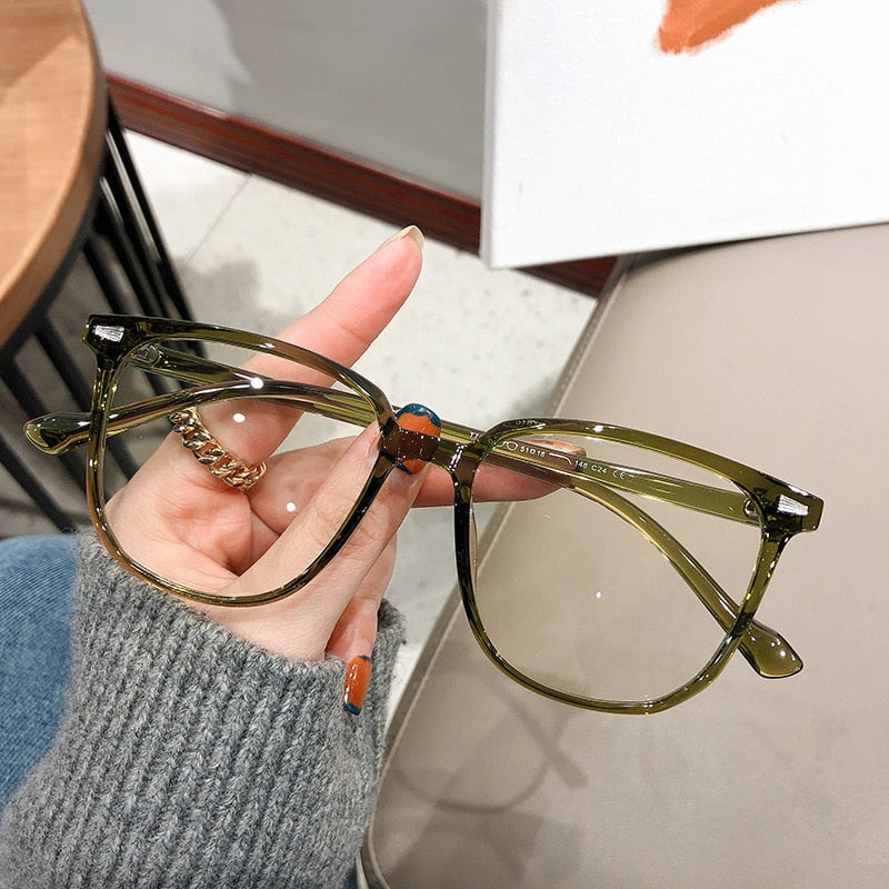 Stylish Blue Blocker Prescription Eyeglasses - Halri