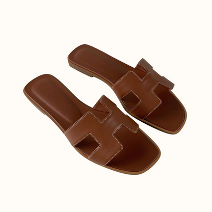 Contemporary Strap H Sandals