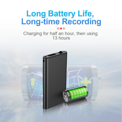 Small Handsfree Digital Voice Recorder