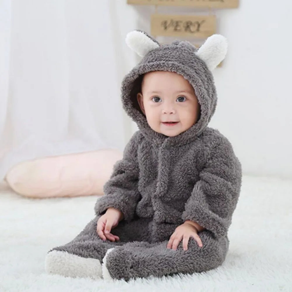 Adorable Infant Bodysuit Bear Print