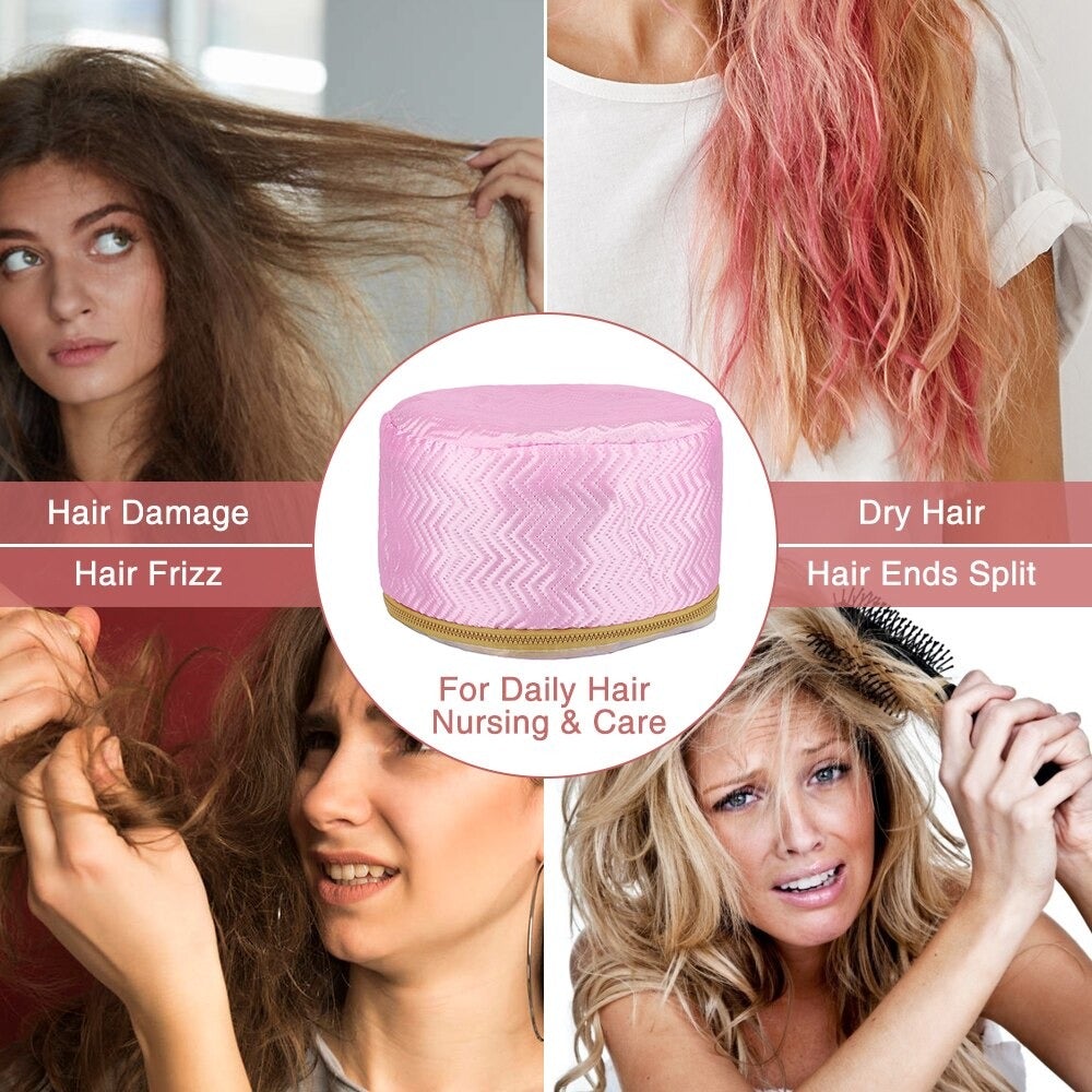 Warm Hair Steam Therapy Cap