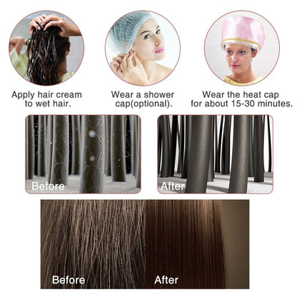 Warm Hair Steam Therapy Cap