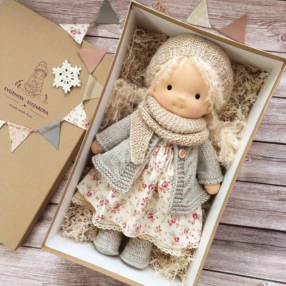 Soft Plush Handmade Winter Doll Toy