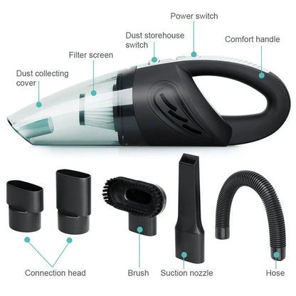 Portable Rechargeable Vacuum Cleaner for Car and Home - Halri