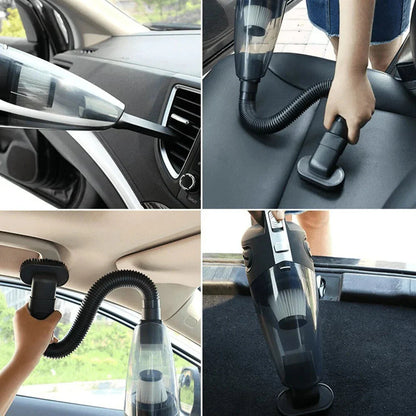 Portable Rechargeable Vacuum Cleaner for Car and Home