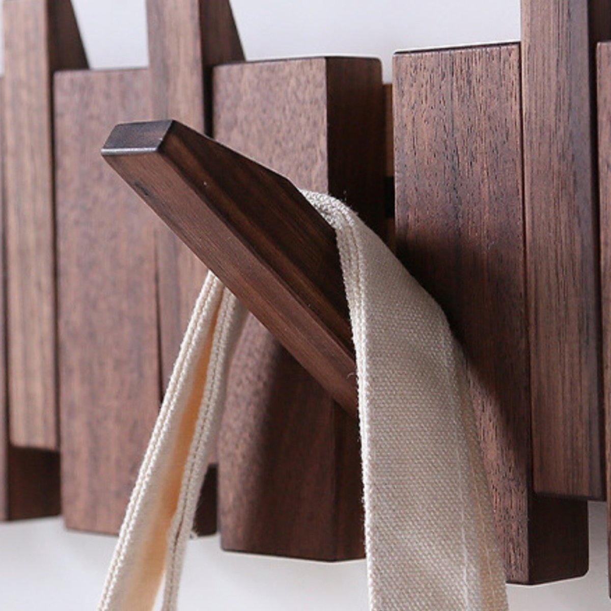 Premium Wooden Coat Rack with Piano Design