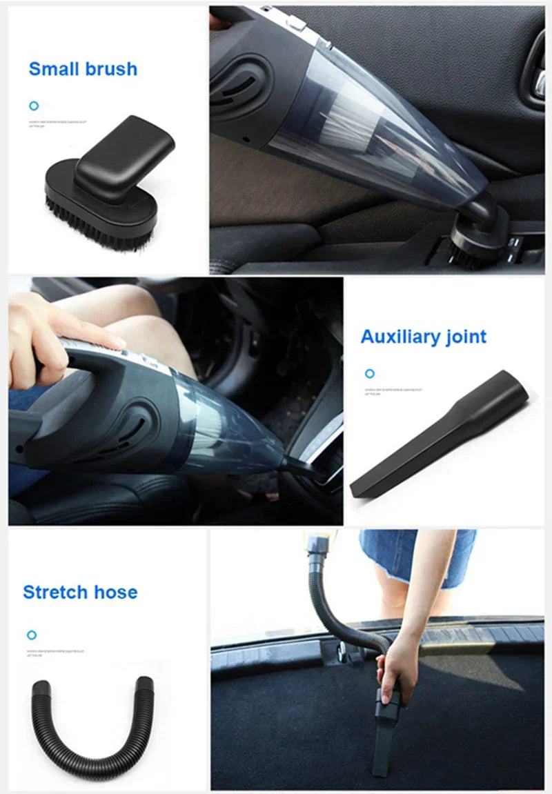 Portable Cordless Stick Vacuum with Strong Suction Power