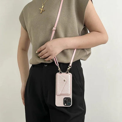 Stylish Leather Phone Purse Case