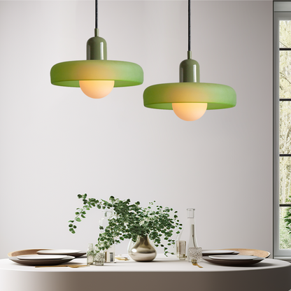Colorful Glass Pendant Light Fixture