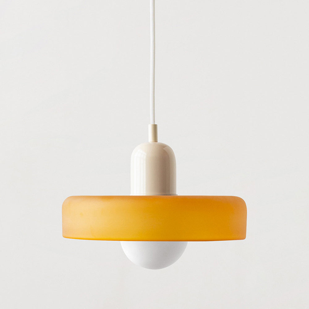Colorful Glass Pendant Light Fixture