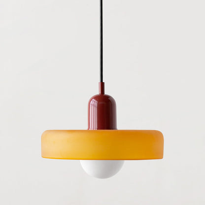 Colorful Glass Pendant Light Fixture
