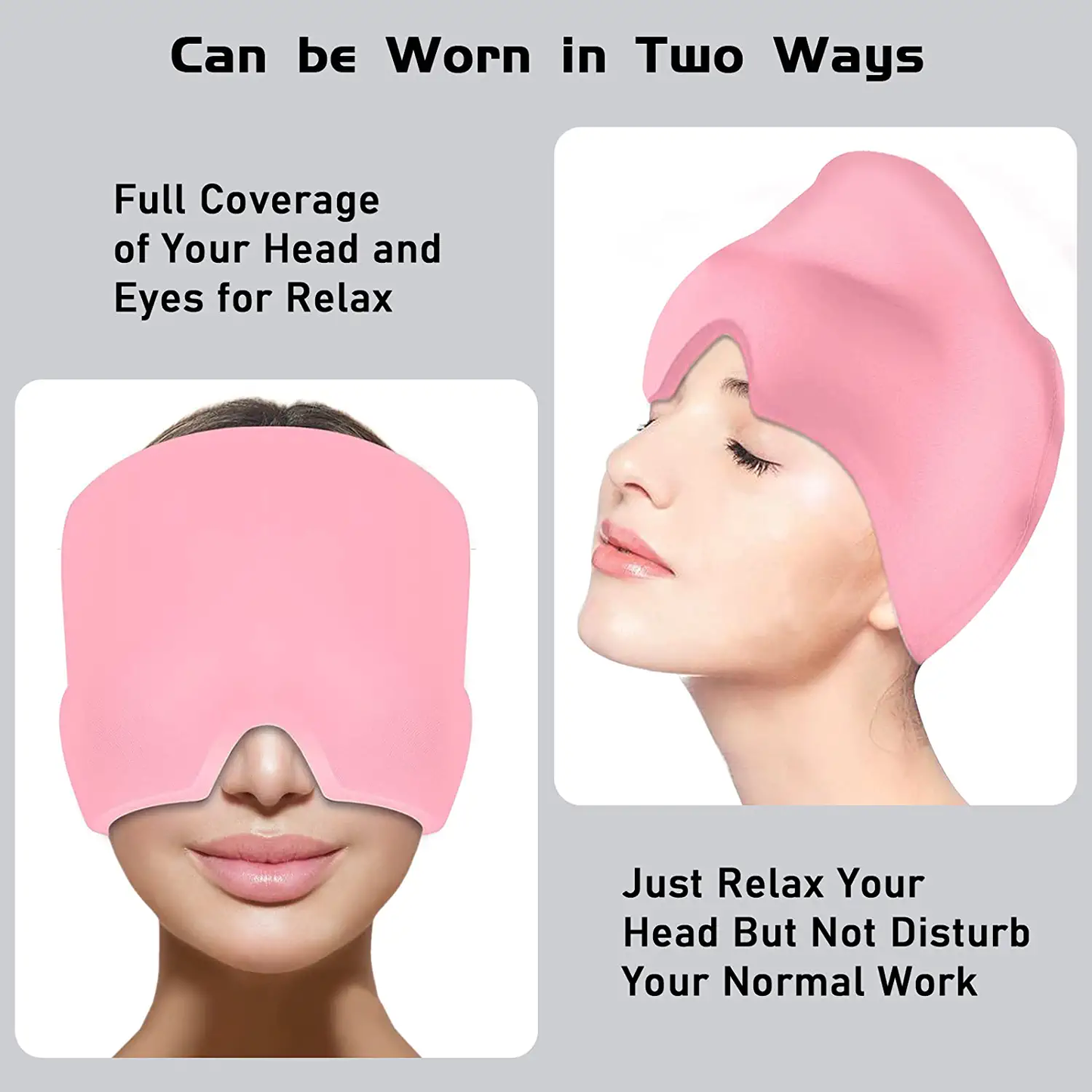 Best Cold Therapy Migraine Relief Hat