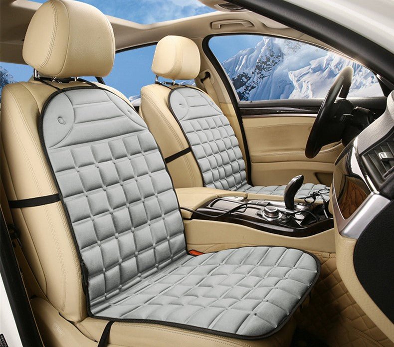 Warm Car Seat Cover with Thermal Control and Grip