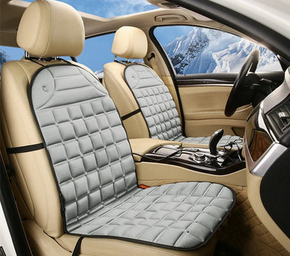 Warm Car Seat Cover with Thermal Control and Grip