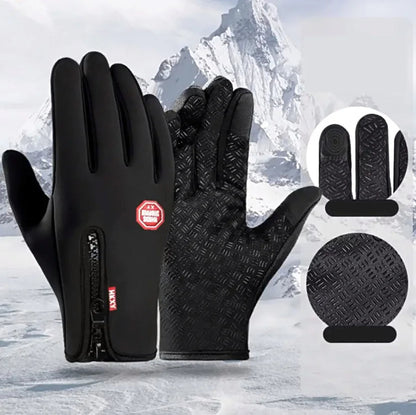 Cold Weather Insulated Ski Gloves - Halri