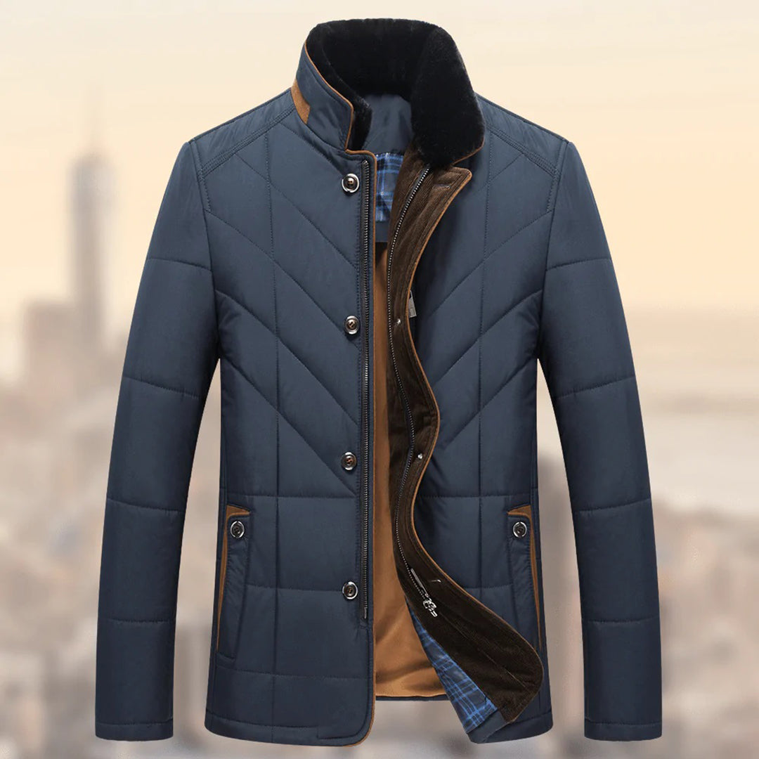 Thermal Men's Parka Coat - Warm Winter Outerwear - Halri
